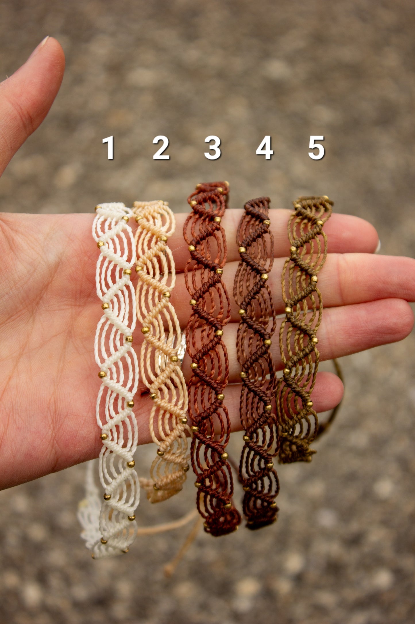 macrame anklet