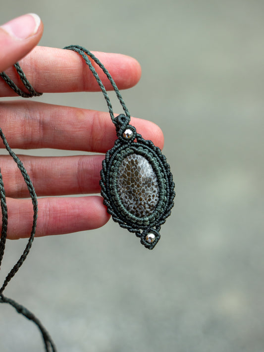 Fossil Coral necklace