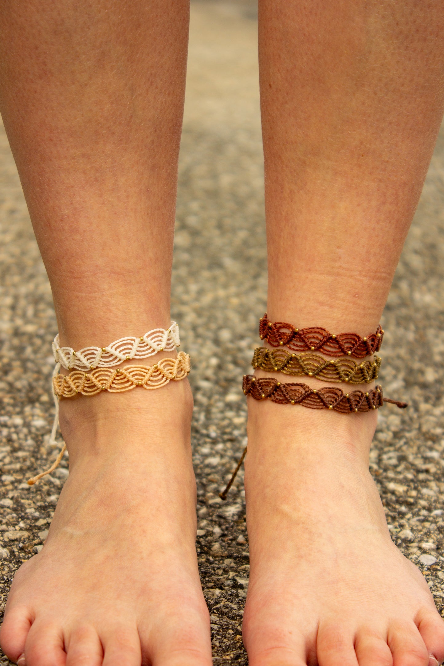 macrame anklet