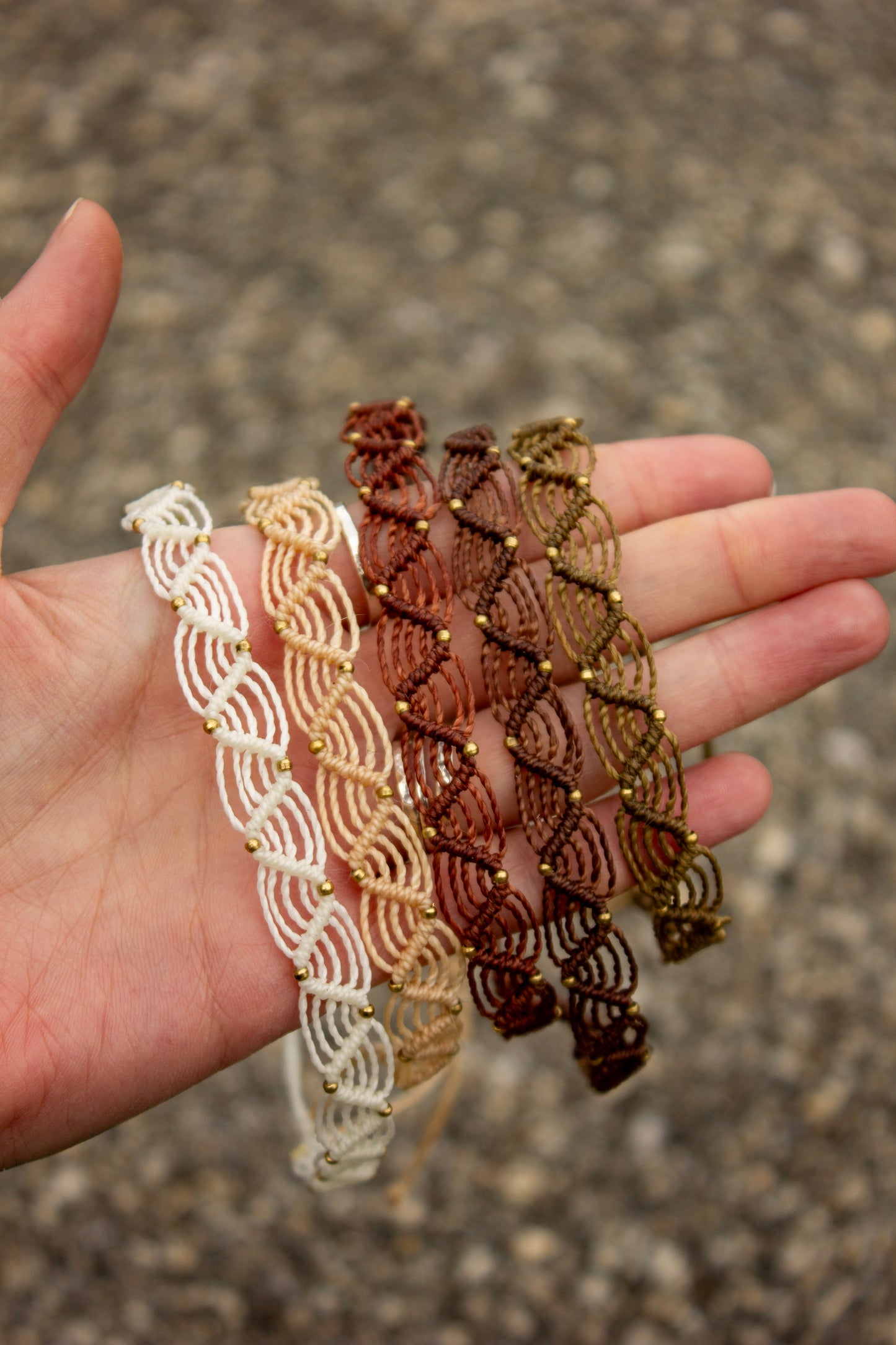 macrame anklet