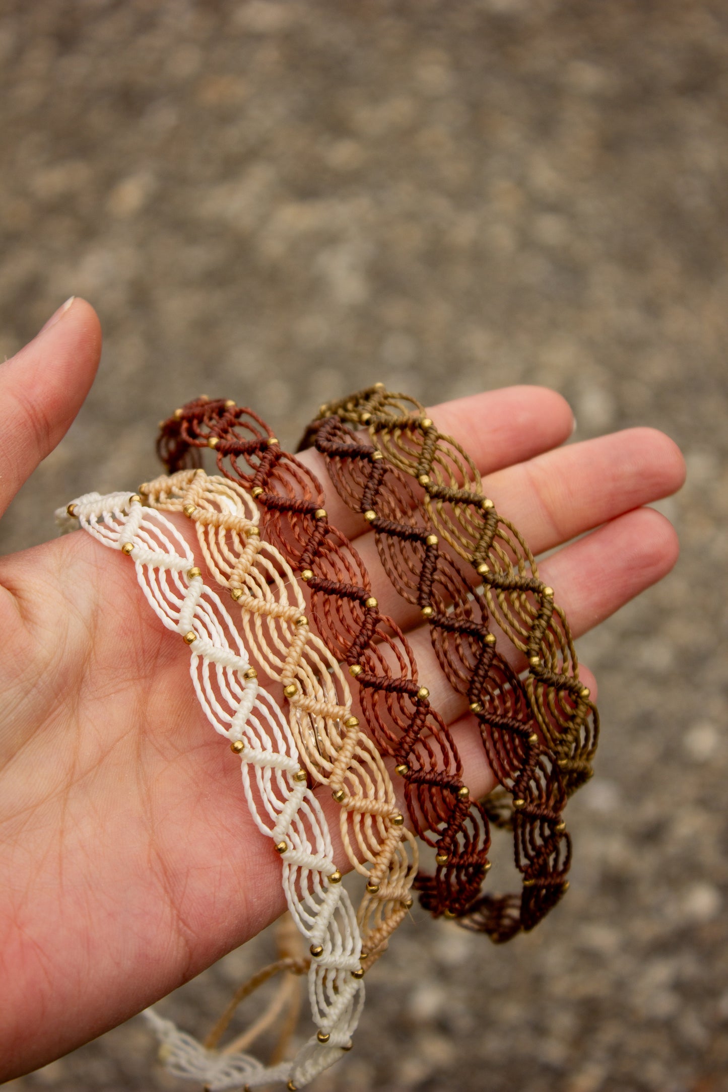 macrame anklet