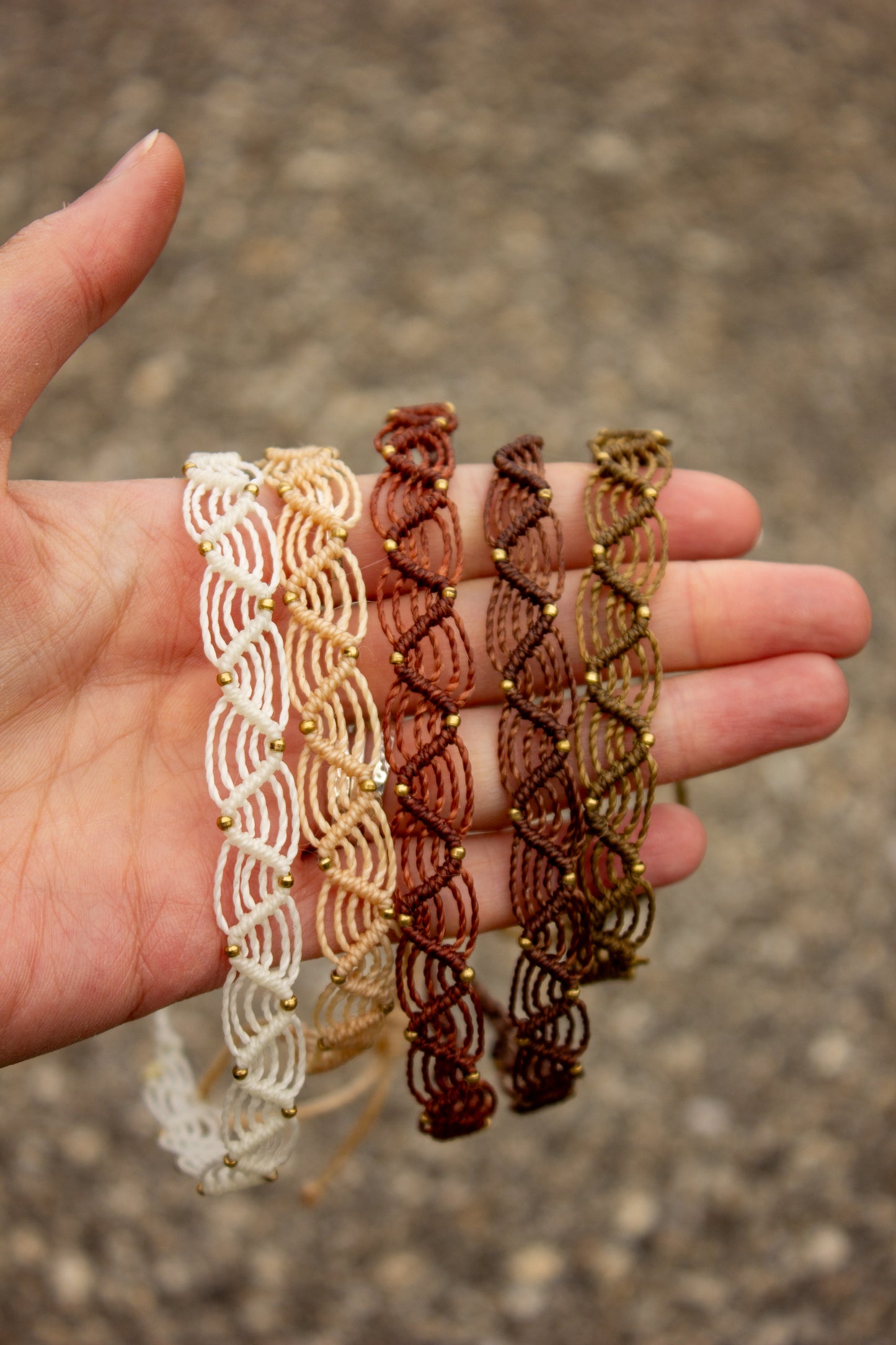 macrame anklet