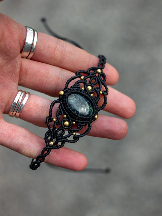 Kambaba Jasper bracelet