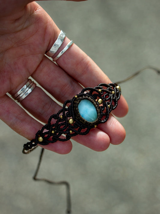 Larimar bracelet