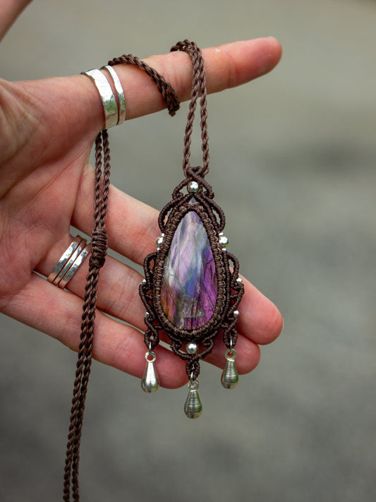 Labradorite necklace