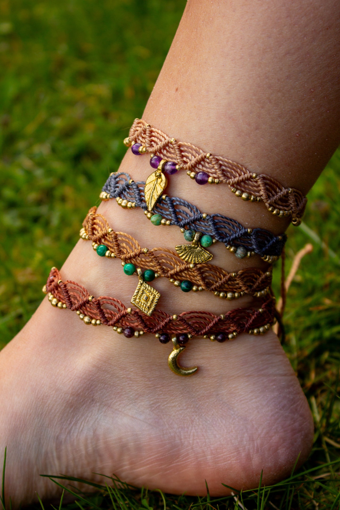 macrame anklet