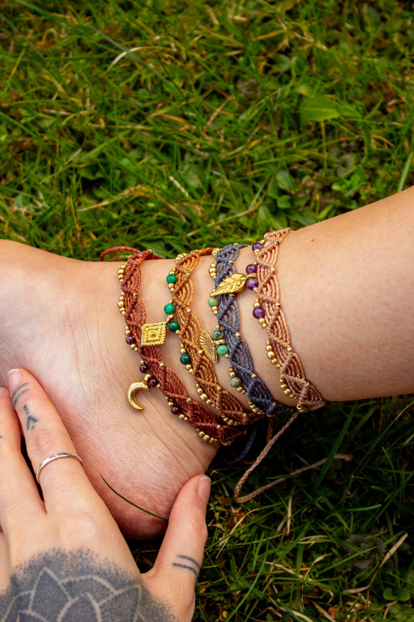 macrame anklet