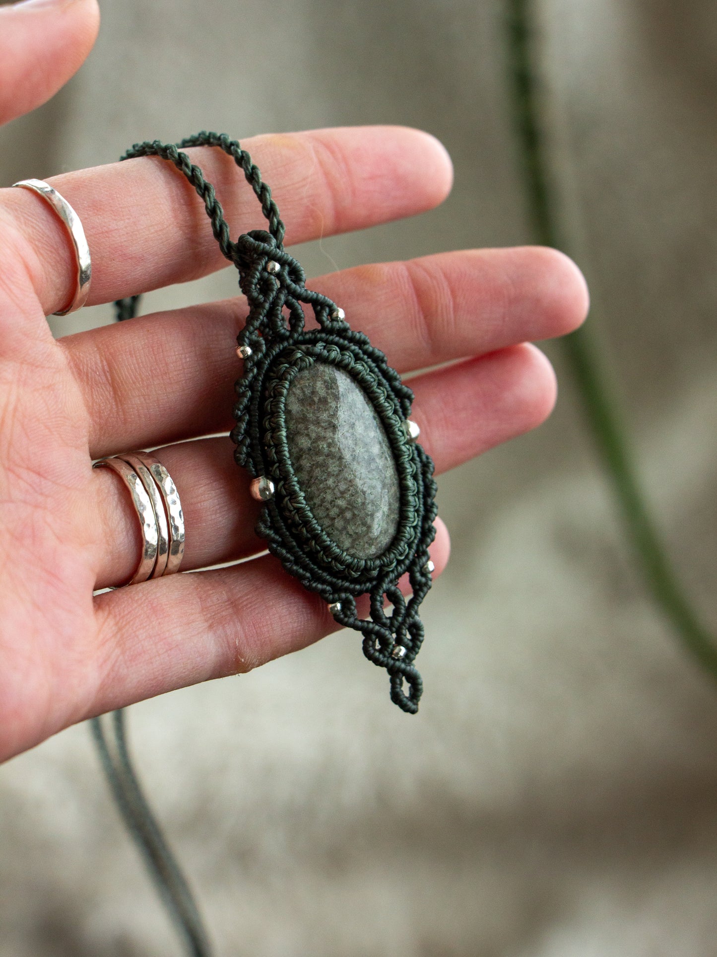 Coral Fossil necklace