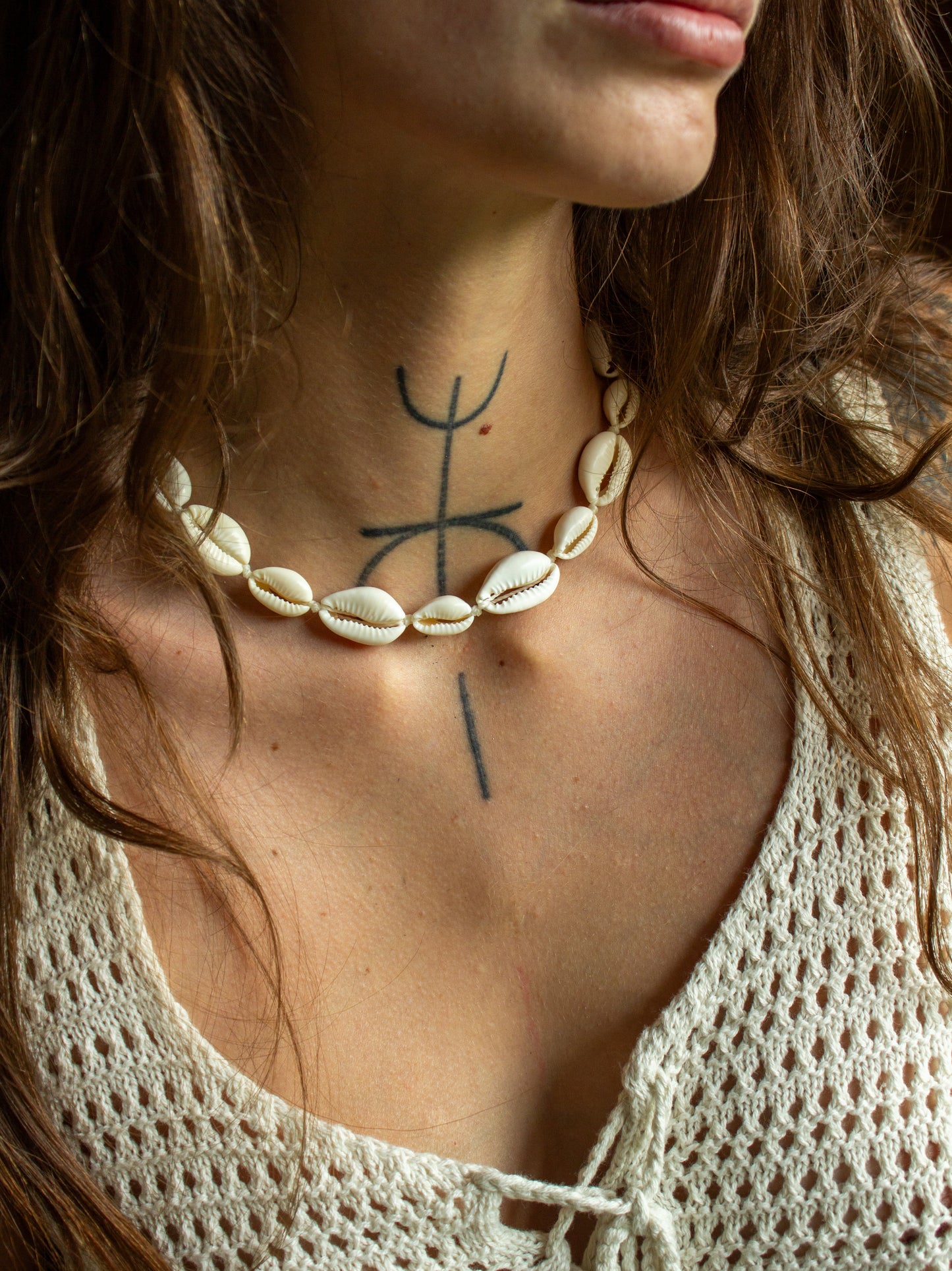cowrie shell necklace