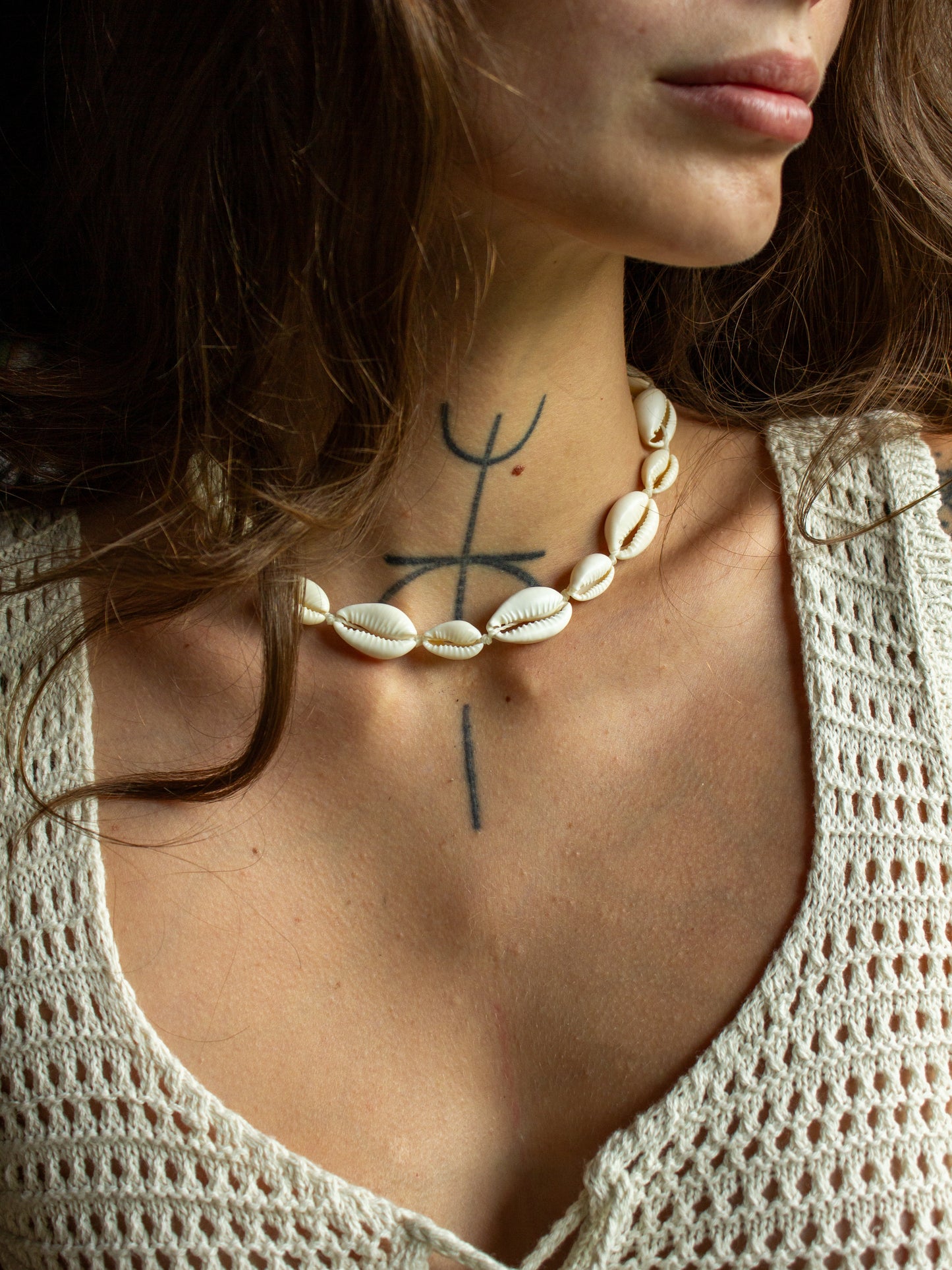 cowrie shell necklace