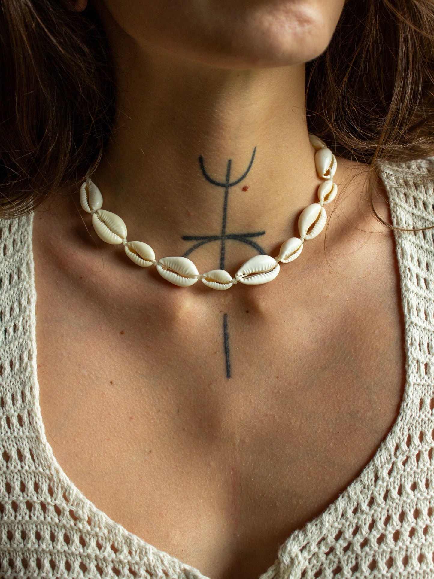 cowrie shell necklace