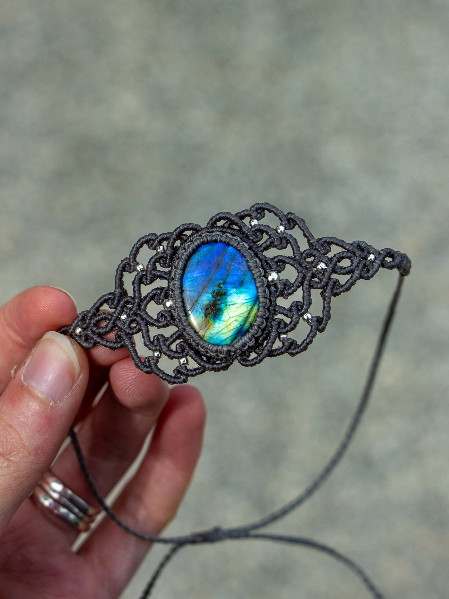 Labradorite bracelet