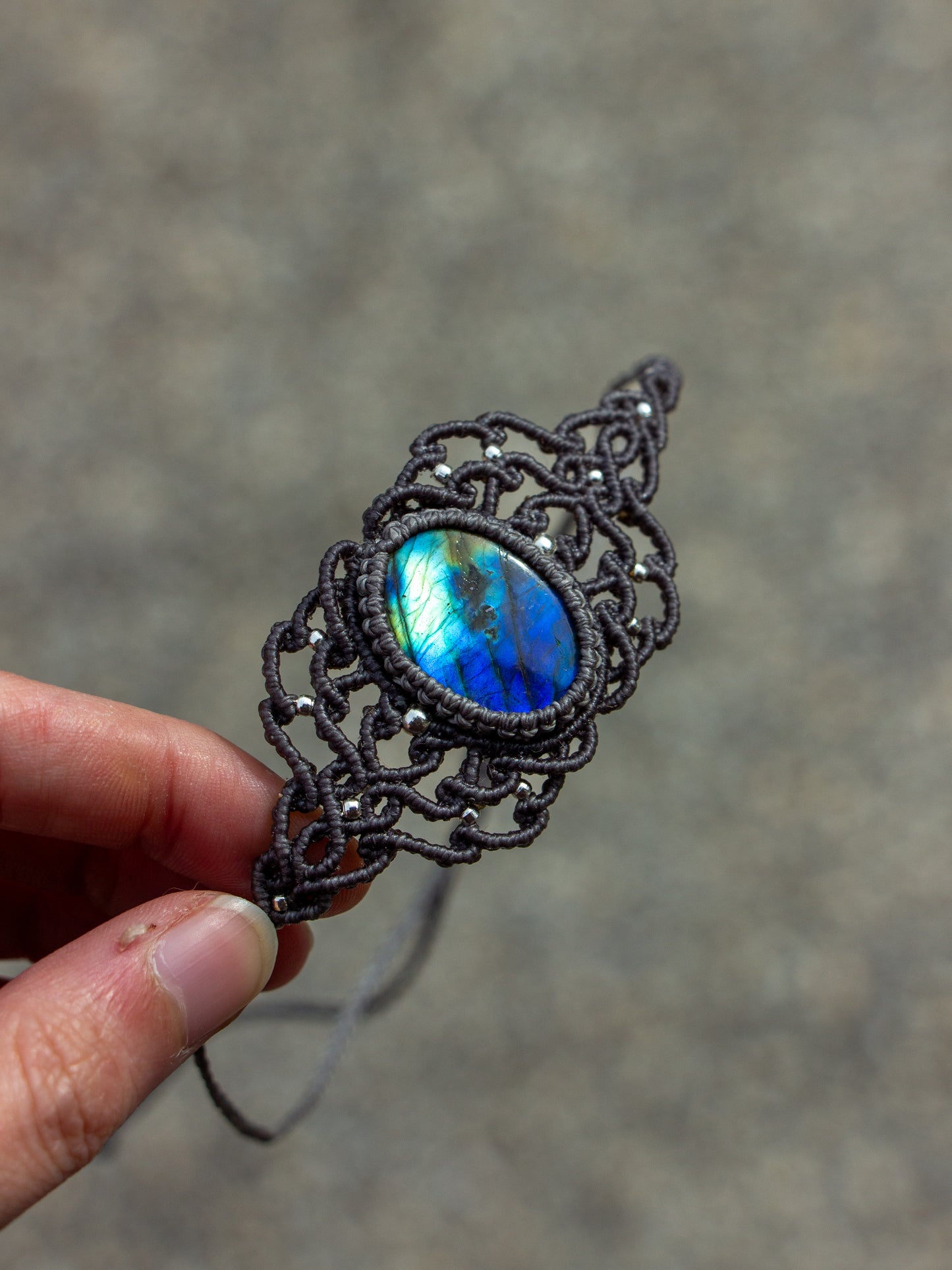 Labradorite bracelet