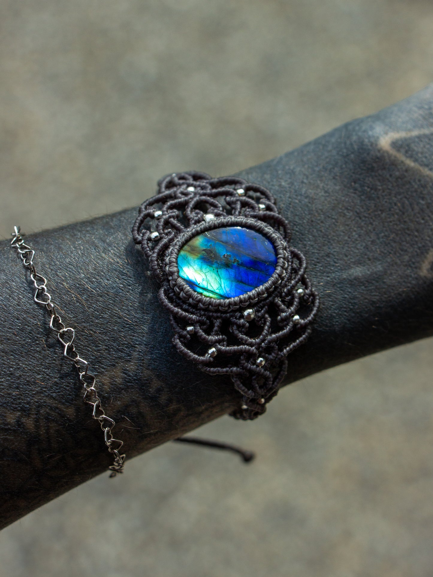 Labradorite bracelet