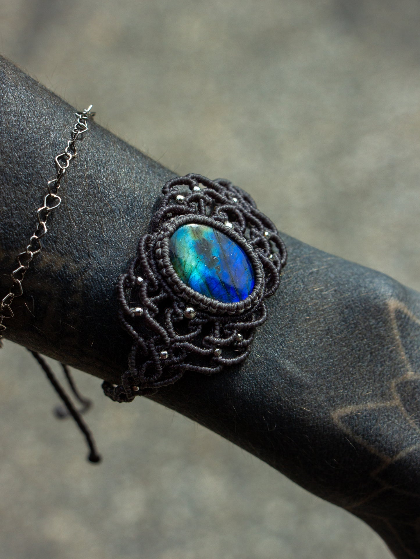 Labradorite bracelet