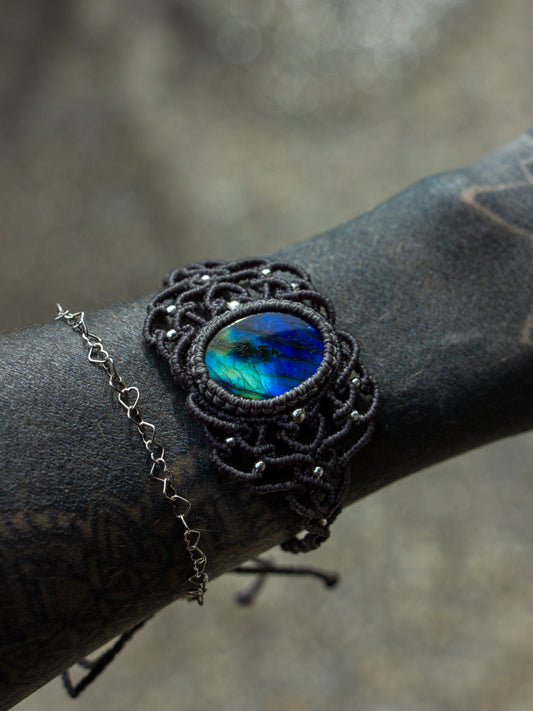 Labradorite bracelet