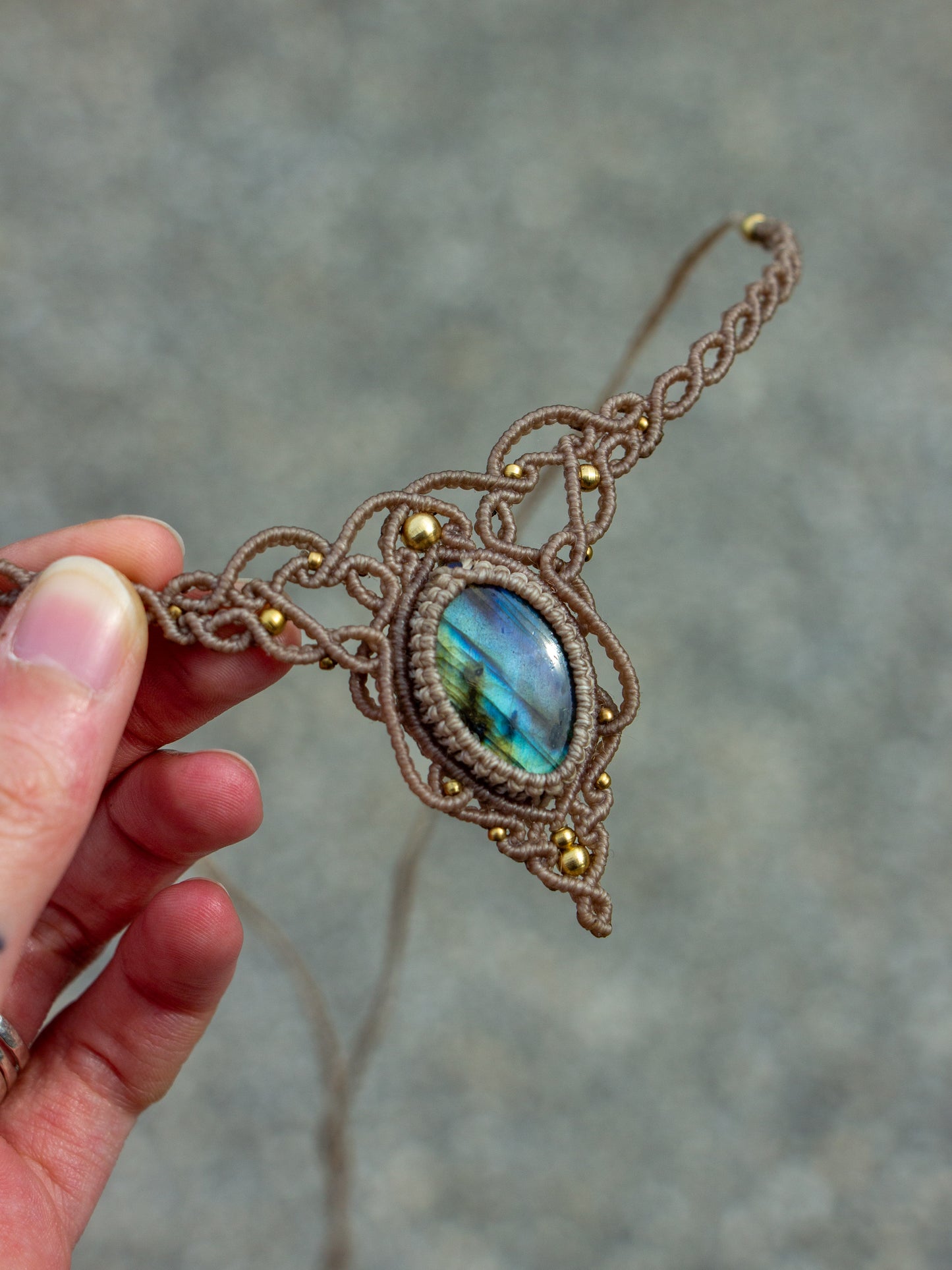 Labradorite necklace