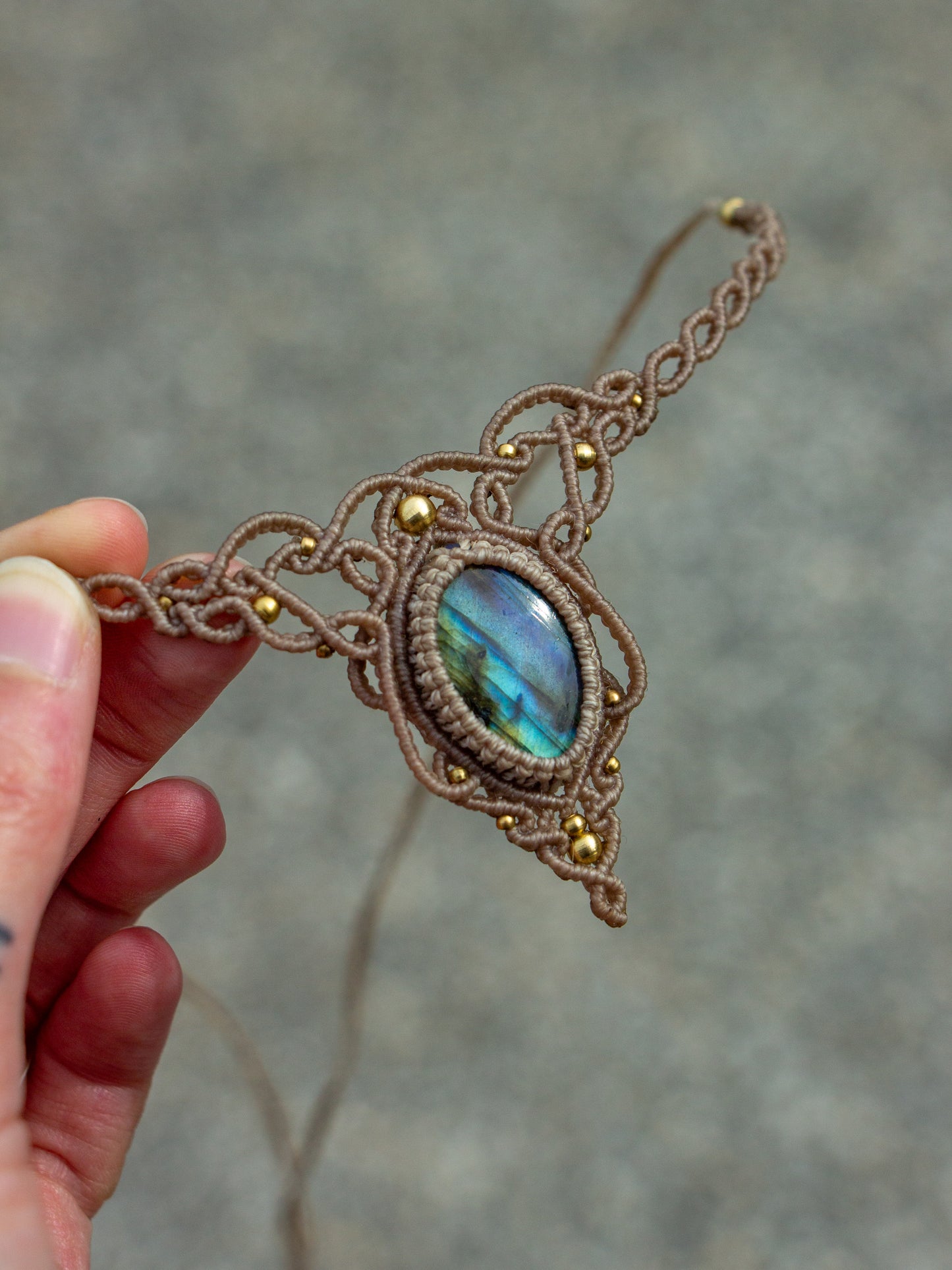 Labradorite necklace