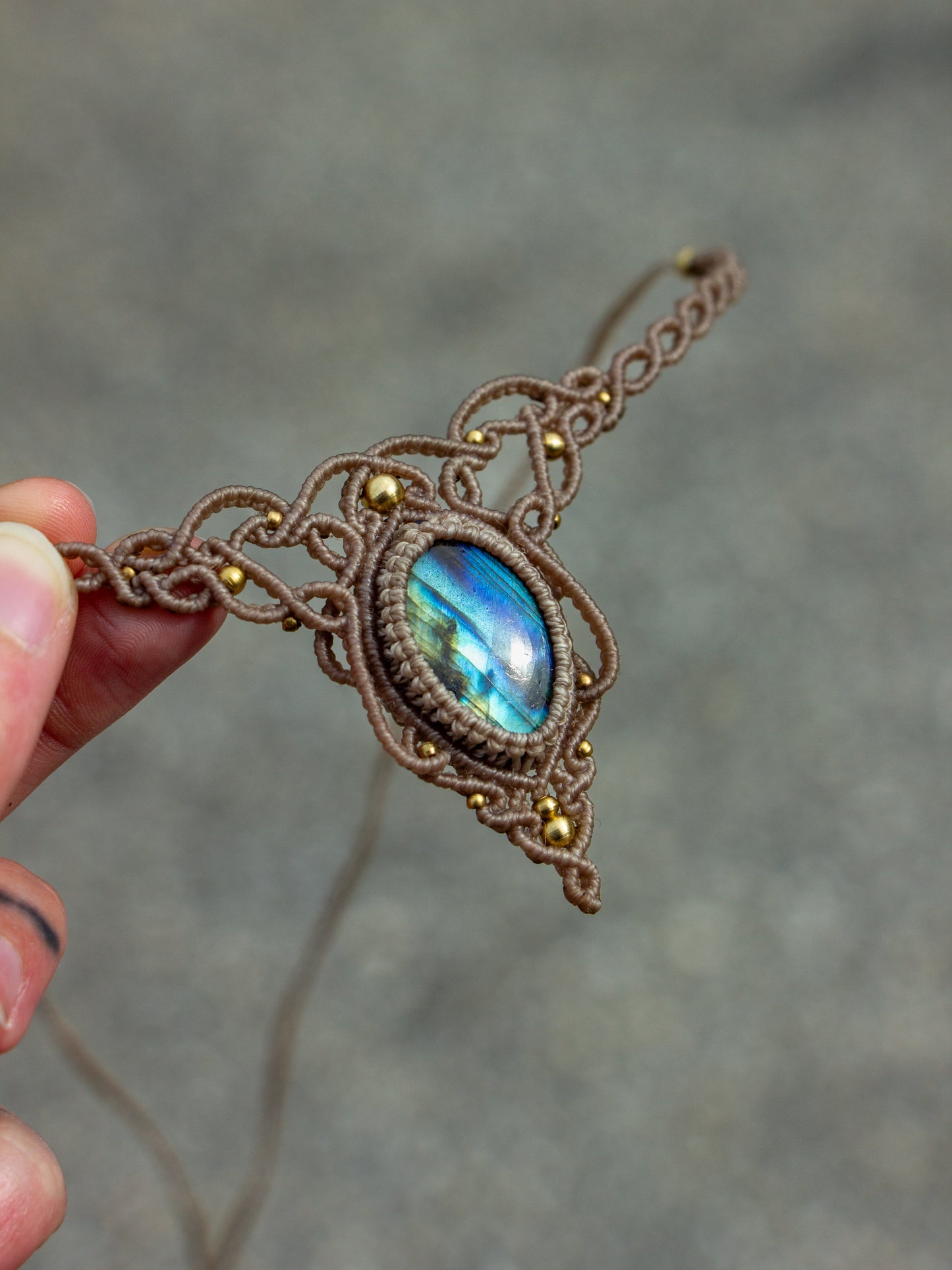 Labradorite necklace