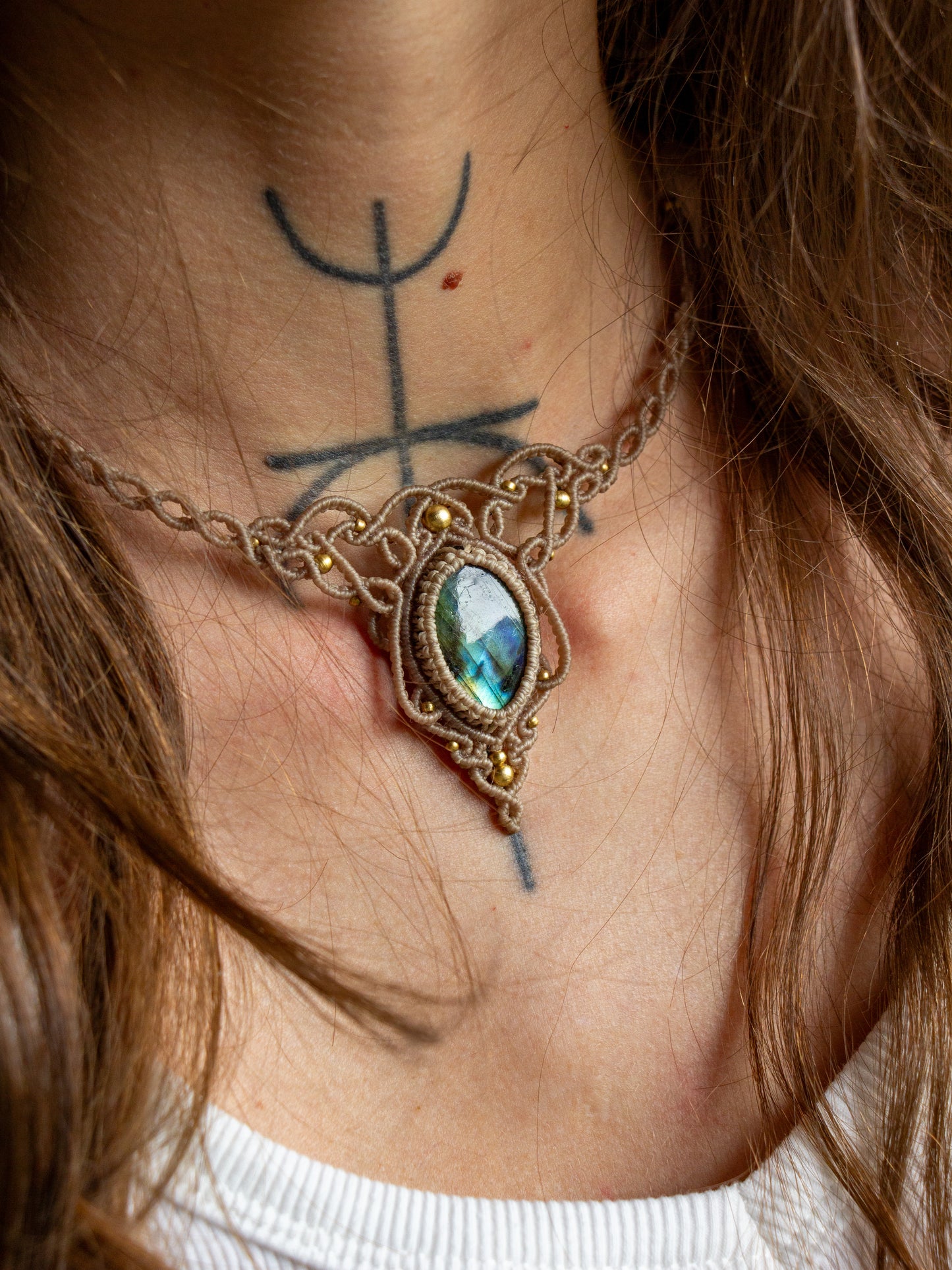 Labradorite necklace