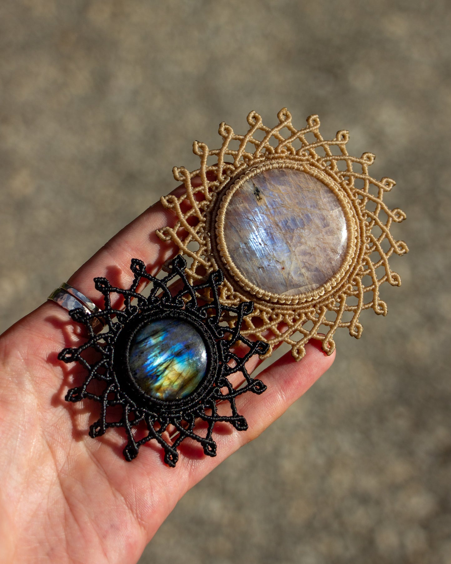 Labradorite necklace