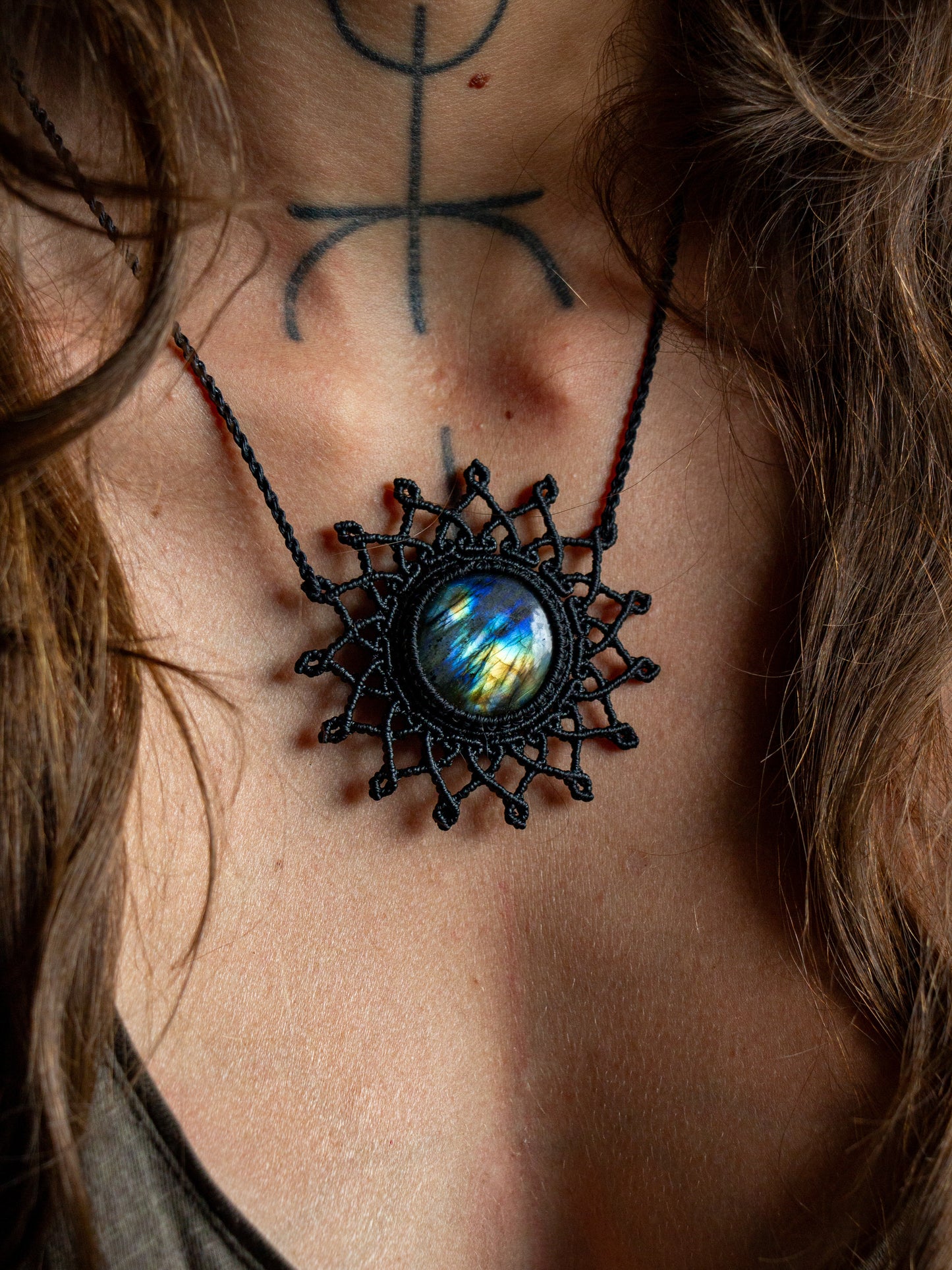 Labradorite necklace