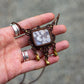 Flower Agate necklace