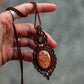 Moonstone & Confetti Sunstone necklace