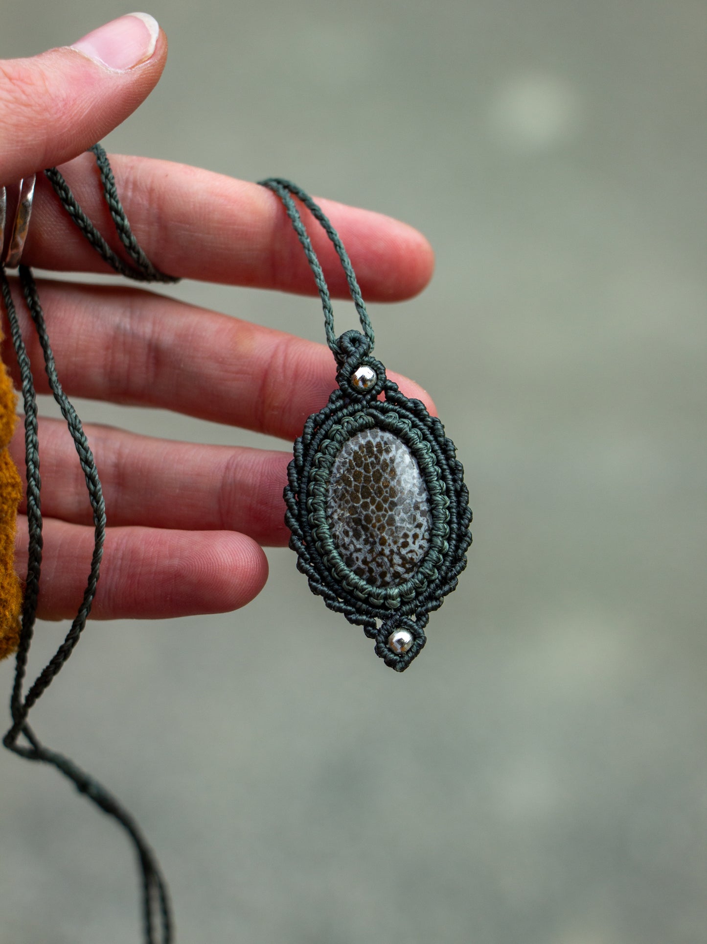 Fossil Coral necklace