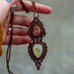 Sunstone & Citrine necklace