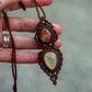 Sunstone & Citrine necklace