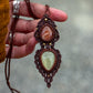 Sunstone & Citrine necklace