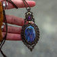 Amethyst & Labradorite necklace