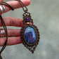 Amethyst & Labradorite necklace