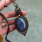 Amethyst & Labradorite necklace