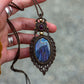 Amethyst & Labradorite necklace