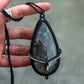 Labradorite necklace