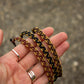 macrame anklet & bracelet