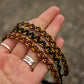 macrame anklet & bracelet