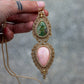 Fruity Jasper & Pink Opal necklace
