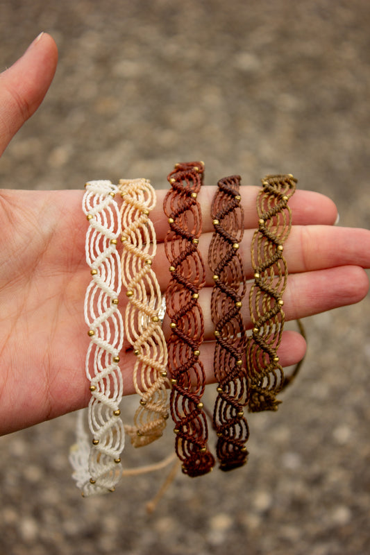 macrame anklet