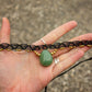 Aventurine • macrame necklace
