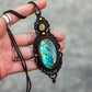 Citrine & Labradorite necklace