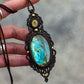 Citrine & Labradorite necklace