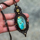 Citrine & Labradorite necklace