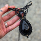 Druzy Onyx & Labradorite necklace