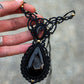 Druzy Onyx & Labradorite necklace
