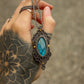 Labradorite • macrame necklace