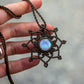 Rainbow Moonstone necklace