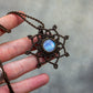 Rainbow Moonstone necklace